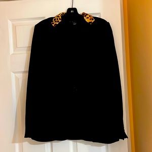 Ralph Lauren Black Jacket unlined made in Italy. Size is 8.